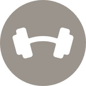 Workout in the fitness center
